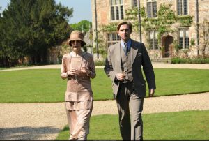 Downton Abbey costumes - Mary and Matthew.JPG